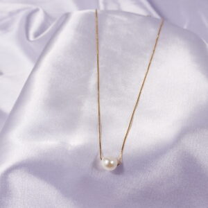 Colar pérola modelo água doce