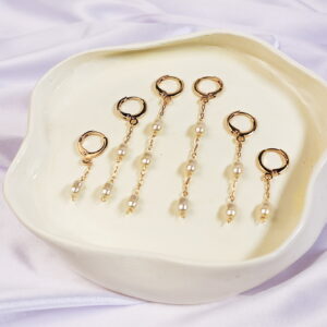 Trio cascata de pérola