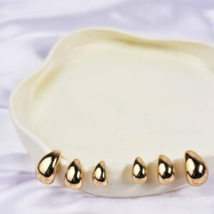 Trio gotinhas curvadas